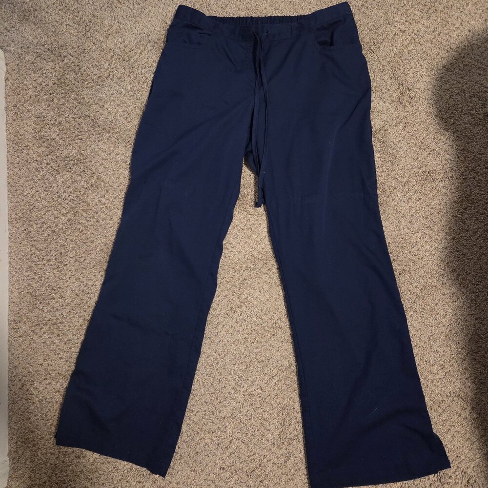 Grey's Anatomy Scrub Pants - Navy, Size Womens Large